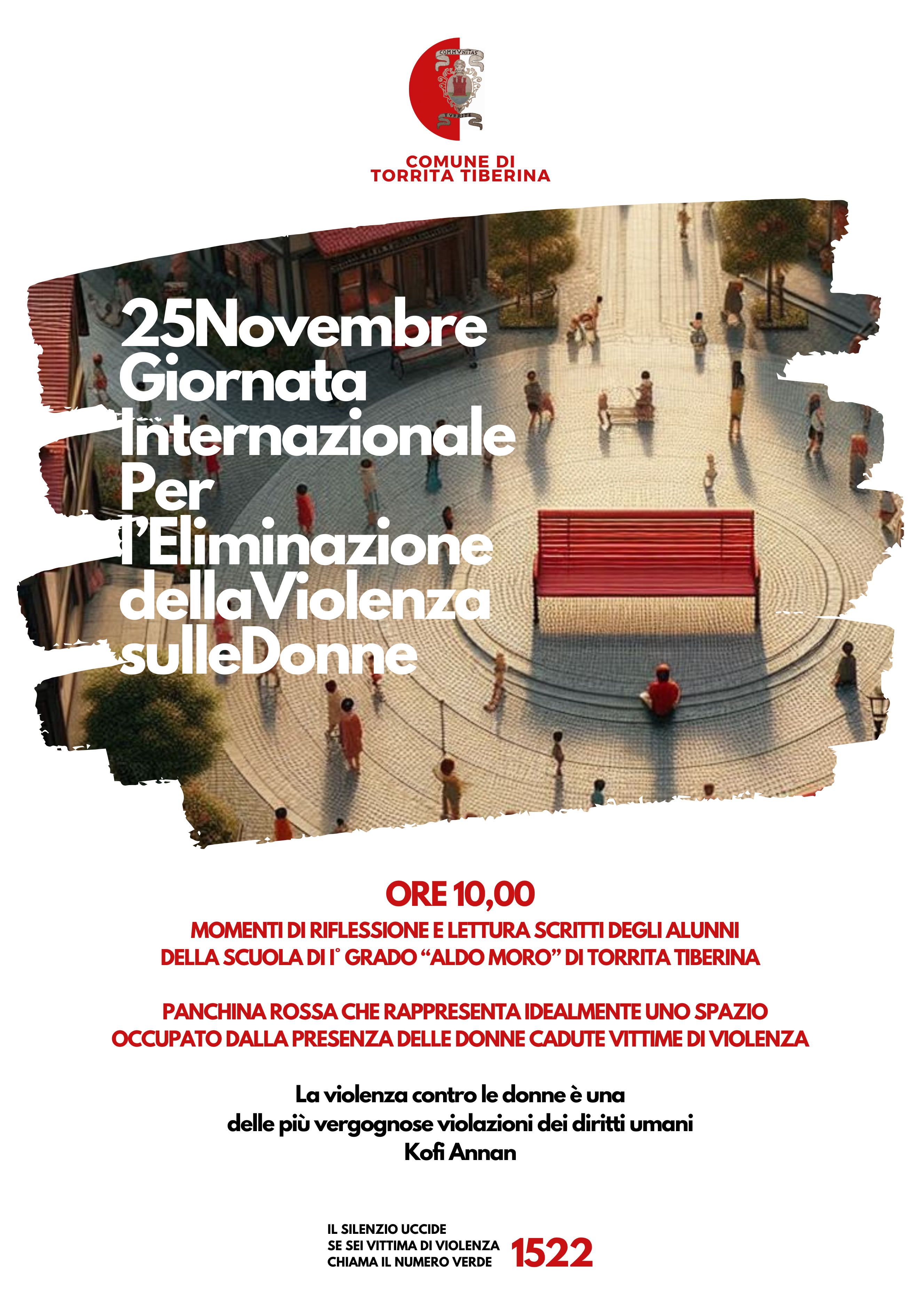 Giornata Internazionale Per l'eliminazione della Violenza sulle Donne